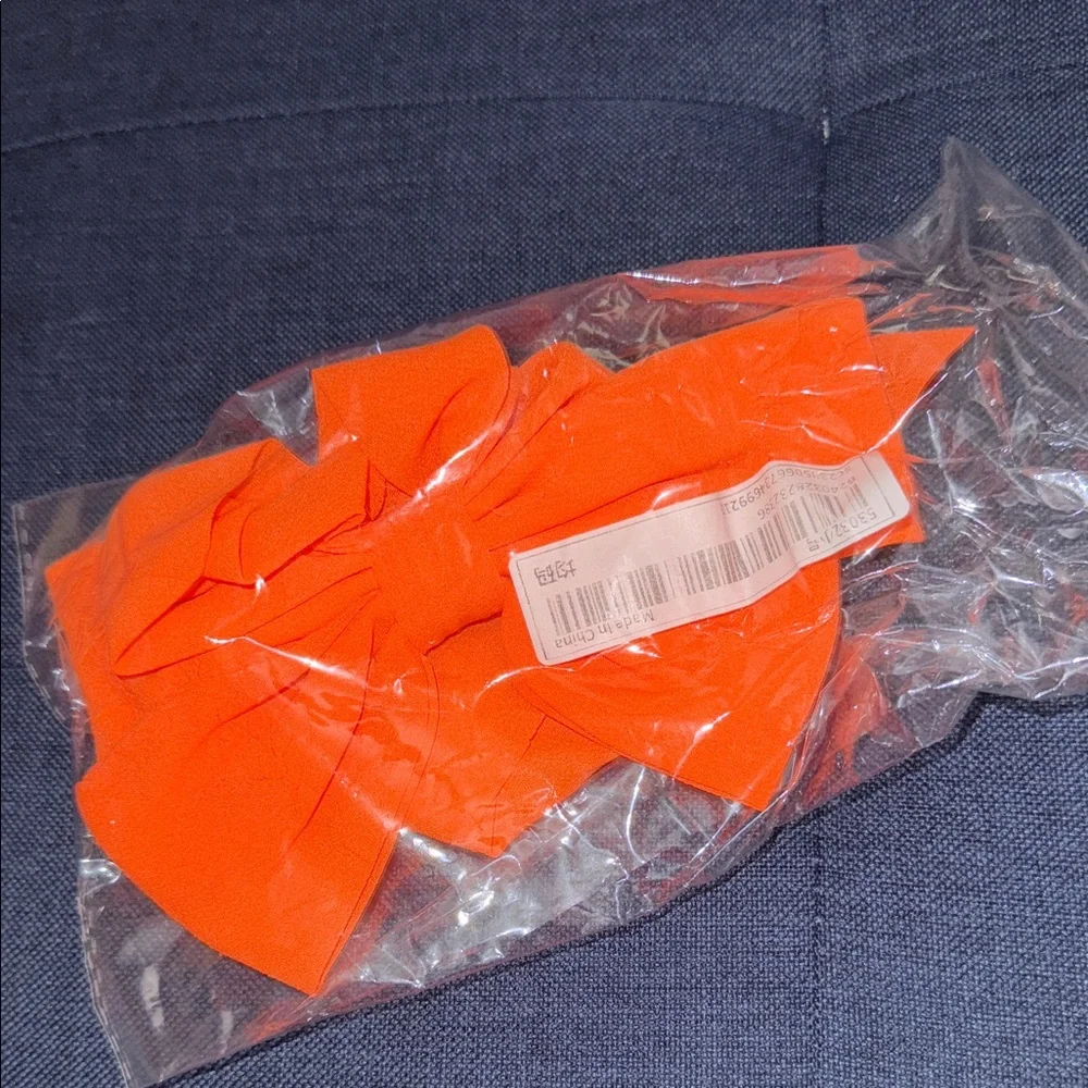 SHEIN | Orange Bowknot Bow